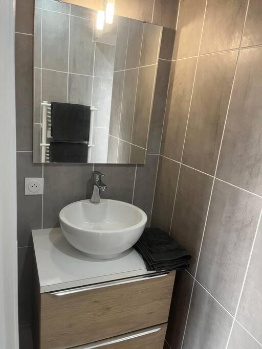 Verdi Studio Cosy Au Calme Parking Gratuit Chasse-sur-Rhône Extérieur photo